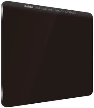 Haida Red-Diamond ND 100x100mm Filter, 3.6/4000x Density (12-Stops) #HD4272 Haida Red-Diamond ND 100x100mm Filter, 3.6/4000x Density (12-Stops) #HD4272