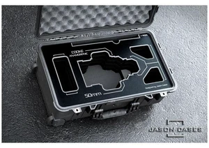 Jason Cases Hard Case with Laser-Cut Foam for Cooke Anamorphic 50mm Prime Lens Jason Cases Hard Case with Laser-Cut Foam for Cooke Anamorphic 50mm Prime Lens