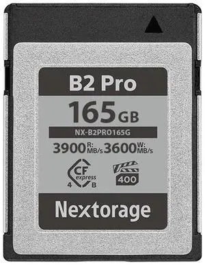 Nextorage NX-B2PRO Series CFexpress Type-B 4.0 Memory Card - 256GB Nextorage NX-B2PRO Series CFexpress Type-B 4.0 Memory Card - 256GB