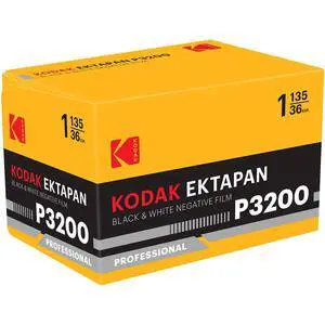 Kodak Ektapan P3200 Black and White 135 Negative Roll Film, 36 Exposures Kodak Ektapan P3200 Black and White 135 Negative Roll Film, 36 Exposures