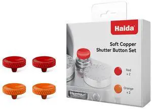Haida Soft Copper Shutter Release Button Set for Camera #HD4865 Haida Soft Copper Shutter Release Button Set for Camera #HD4865