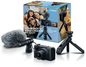 Canon PowerShot V1 Video Creator Kit #6390C029 Canon PowerShot V1 Video Creator Kit #6390C029