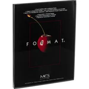 MCS Plastic Format Frame for 9x12" Photograph, Black #12604R MCS Plastic Format Frame for 9x12" Photograph, Black #12604R