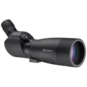 Barska 20-60x60 Colorado Spotting Scope, Angled View with Tripod, Matte Black Barska 20-60x60 Colorado Spotting Scope, Angled View with Tripod, Matte Black