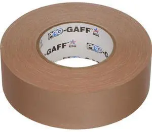 Adorama 55 Yardsx2" Gaffer Tape, Tan Adorama 55 Yardsx2" Gaffer Tape, Tan