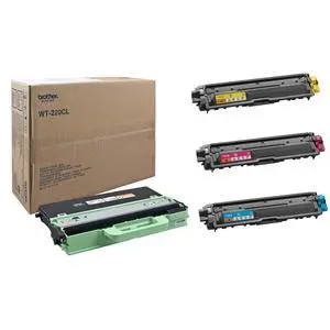Brother TN221 High Yield Laser Toner Cartridge Cyan/Magenta/Yellow/Waste Toner Brother TN221 High Yield Laser Toner Cartridge Cyan/Magenta/Yellow/Waste Toner
