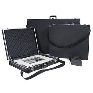 Archival Methods 22.25x26.25x5" Art Carry Case w/Shoulder Strap & Foam Blocks Archival Methods 22.25x26.25x5" Art Carry Case w/Shoulder Strap & Foam Blocks
