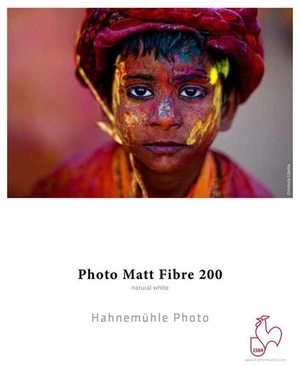 Hahnemuhle Matt Fibre 200 InkJet Photo Paper, 11x17", 25 Sheets Hahnemuhle Matt Fibre 200 InkJet Photo Paper, 11x17", 25 Sheets