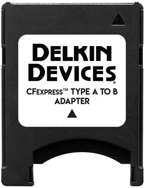 Delkin Devices USB4 CFexpress Type-B Card Reader with CFexpress Type-A Adapter Delkin Devices USB4 CFexpress Type-B Card Reader with CFexpress Type-A Adapter