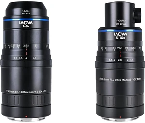 Venus Laowa Aksen 17.5 & 45mm Ultra Macro APO 2-Lens for Nikon Z, Coaxial Venus Laowa Aksen 17.5 & 45mm Ultra Macro APO 2-Lens for Nikon Z, Coaxial