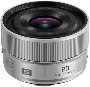 Panasonic LUMIX S 20mm f/2.5 for L-Mount, Silver #S-S20S Panasonic LUMIX S 20mm f/2.5 for L-Mount, Silver #S-S20S