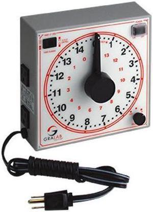 Gralab 173 15-Hour Timer, 120V, 60Hz #7-173-160R