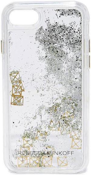 Incipio Rebecca Minkoff Glitterfall Case for iPhone 7 in Gold Stud #RMIPH013STU
