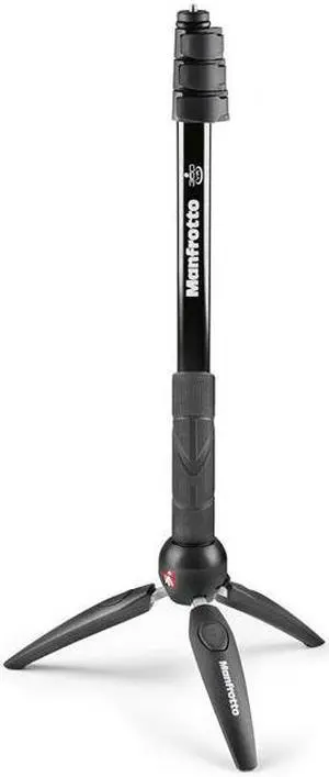 Manfrotto Pixi Evo Mini Tripod and 4-Section Aluminum Extension Pole #MKCONVR