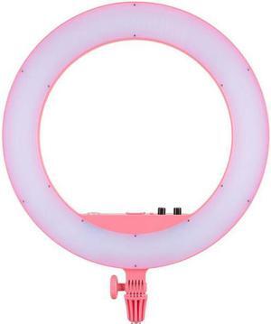 Godox LR160 LED 3200K-8000K Adjustable Color Temperature Ring Ligh (Pink)