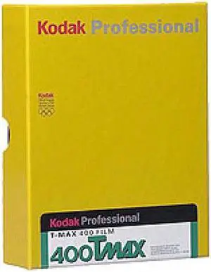 KODAK T-Max 400, 400TMY, Black & White Negative Film ISO 400, 4 x 5" (10 Sheets)