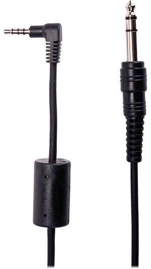 JK Audio CN113 Adapter Cable, 1/8" mini-jack to 1/4" Jack Connectors