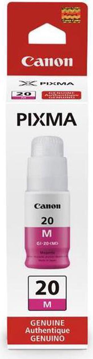 Canon Canon GI-20 MegaTank Ink - Inkjet - Magenta - 1 Each