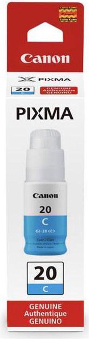 Canon Canon GI-20 MegaTank Ink - Inkjet - Cyan - 1 Each