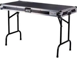 Deejay LED Fly Drive Case Universal Fold Out DJ Table 48" x 21" x 30"