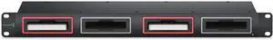 Blackmagic Design MultiDock 10G Super Fast Rack Mount 4-Slot USB-C Disk Dock