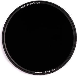 Ikan NiSi 62mm Circular Polarizer Filter with Solid Neutral Density 1.8 Filter