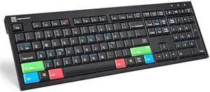 LogicKeyboard Ergo Keyboard PC Nero Line, US #SKB-ERG2-BJPU-US