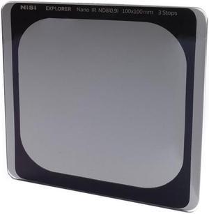 NiSi Explorer Collection 100x100mm IR ND8 (0.9) 3-Stop Neutral Density Filter