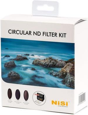 NiSi 77mm Circular ND Filter Kit #NIR-CNDKIT-77