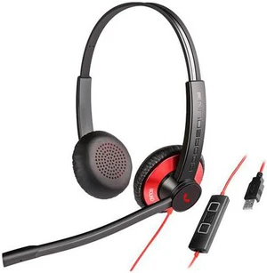 ADDASOUND ADD-EPIC-512-RD Dual-mic Noise Canceling Binaural UC Headsets ADDASOUND ADD-EPIC-512-RD Dual-mic Noise Canceling Binaural UC Headsets