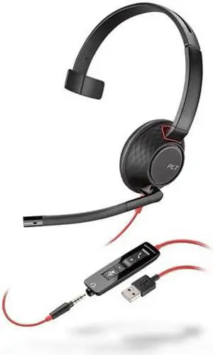 Plantronics PL-207577-01 BLACKWIRE 5210 Headset