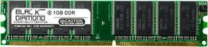 1GB RAM Memory for Itox Desktops G4C600-DG 184pin PC2100 DDR DIMM 266MHz Black Diamond Memory Module Upgrade