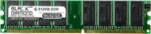 512MB RAM Memory for Apple iMac M9290LL/A (G4 1.25GHz 20-inch Factory Memory Slot) 184pin PC2700 DDR DIMM 333MHz Black Diamond Memory Module Upgrade