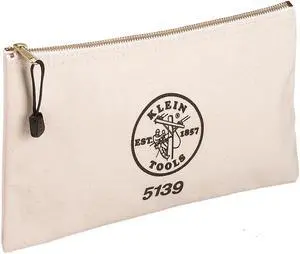 Klein Tools Canvas Zipper Bag.