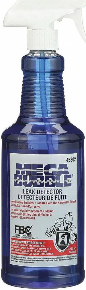 HERCULES 45802 Leak Detector,Liquid,32 oz.,Blue
