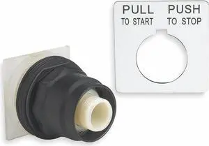 SCHNEIDER ELECTRIC 9001SKR9 Push Button operator, 30 mm, No Cap