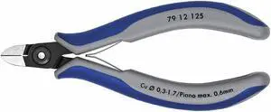 Knipex Diagonal Cutting Plier  Tool Steel  79 12 125