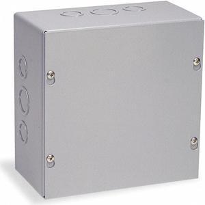 Junc Box Encl,Mtlc,12In.Hx 12In.Wx4In.D WIEGMANN SC121204