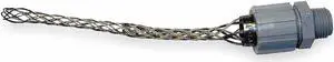 HUBBELL WIRING DEVICE-KELLEMS 074011334 Strain Relief Cord Grip,Male,Straight