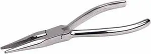 Aven Needle Nose Plier,6" L,Serrated  10360