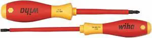 Wiha Tools Insulated Screwdriver Set, NmPcs2  33532