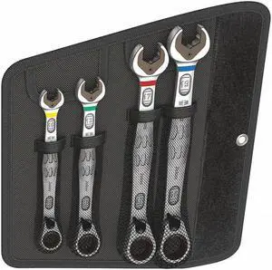Wera Combo Wrench St,Steel,Chrome,Stnrd, Ofst  05020090001