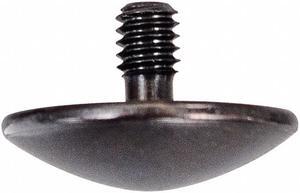 STARRETT PT06632-4 Indicator Contact Point,1/8L x 1/2 Round
