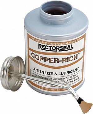 Rectorseal Gen Purp Anti-Seize,8 oz.,BrshTp Cn  72851