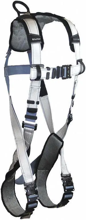 FALLTECH 7087BQS FlowTech(TM) Full Body Harness, S, 425 lb., Quick-Connect