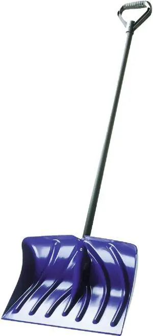 Suncast 18 In. Poly Snow Shovel with 39 In. Steel Handle SC1300
