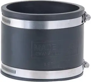 ZORO SELECT 1056-44 Flexible Coupling,For Pipe Size 4" x 4"