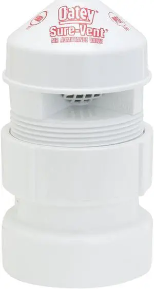 Oatey 1-1/2 In. to 2 In. Air Admittance PVC Vent Valve 39016