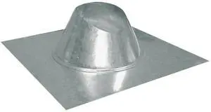 Imperial Mfg Group 8" Galvanized Roof Flashing GV1387 Imperial Mfg Group 8" Galvanized Roof Flashing GV1387