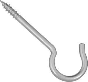 National #6 Zinc Finish Ceiling Hook (3-Pack) N120816